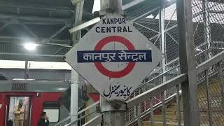 BRAHMPUTRA MAIL Loud amp Clear Early Morning Train Announcement at Kanpur Central Railway Station [upl. by Ativahs]