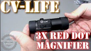 CVLIFE 3X RED DOT MAGNIFIER [upl. by Eki]