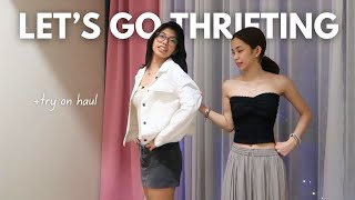 THRIFT SHOPPING IN MAKATI  HAUL [upl. by Ailerua]