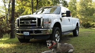 How to Change Transfer Case Fluid  2008 F350 Super Duty [upl. by Ordnasela]