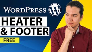 How To Edit Header and Footer in WordPress 2024 Step by Step [upl. by Aneekan]