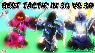 BEST TACTIC IN 30 VS 30 GREAM REAPER Roblox bedwars [upl. by Nagiem]