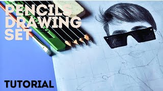 pencil drawing set  full video art shorts drawingshorts youtubeshorts tutorial [upl. by Macintyre382]