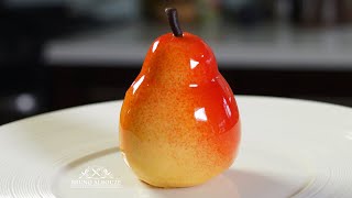 Williams Pear Shaped Dessert – Bruno Albouze [upl. by Darin]