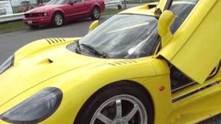 Yellow Saleen S7 twin turbo 427 walkaround [upl. by Ojibbob]