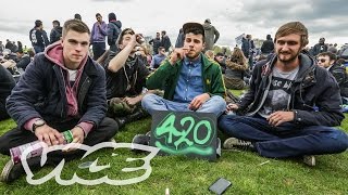 Celebrating 420 with Londons Weed Fanatics [upl. by Battiste62]