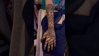 Bridal mehendi SrideviGangireddy bridalmehndi mehndidesign yt trendingshorts shorts [upl. by Aesoh]