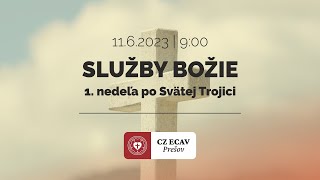 Služby Božie  1 nedeľa po Svätej Trojici  1162023 [upl. by Occor]