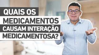 INTERAÇÃO MEDICAMENTOSA É UM PERIGO  Não misture os medicamentos [upl. by Elysee]