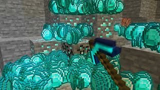 Minecraft But Item Drops Multiply Every Time [upl. by Shugart]