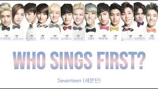 Seventeen 세븐틴  Who Sings First 20152023 Korean Discography [upl. by Zelda60]