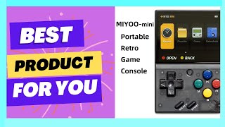 MIYOO MINI V4 Portable Retro Handheld Game Console [upl. by Annaik]