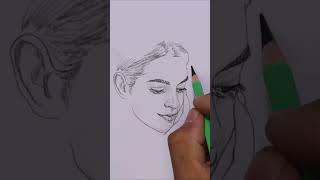 Drawing Realistic Portraits Without Loomis Method GuideX  leather Studio [upl. by Yliah]