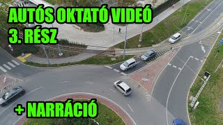 Oktató videó  5 rész  Debrecen  Aquaticum körforgalom  NARRÁCIÓ [upl. by Philemol]