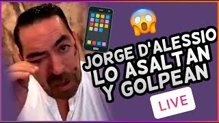 GOLPEAN Y ASALTAN A JORGE DALESSIO EN LA CONDESA [upl. by Xino946]