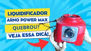 Liquidificador Arno Power Max  Reparo [upl. by Aielam559]