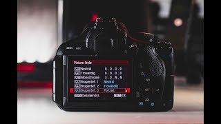 Best PICTURE STYLE for Canon cameras [upl. by Assyl538]