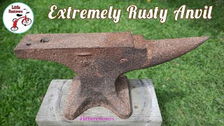 Extremely Rusty Anvil Restoration [upl. by Virgil]