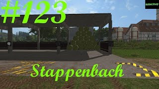 LP123 Stappenbach LS17 Ballen auslagern [upl. by Ahsiekel]