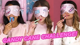 Candy Cane Challenge with Jessalyn Grace Piper Rockelle and Sophie Michelle  Petite n Pretty [upl. by Cornie]