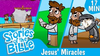 Jesus Calms the Storm  More of Jesus Miracles  Stories of the Bible [upl. by Alexandro]