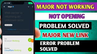 major not working  major error problem solve  major Bhagya  major New update [upl. by Cherise]