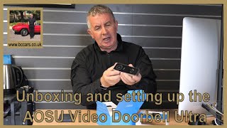 Unboxing and setting up the AOSU Video Doorbell Ultra [upl. by Narf]