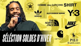 SÉLECTION SOLDES DHIVER 2019  SNEAKERS amp VETEMENTS [upl. by Marlin170]