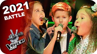 Disneys Vaiana  Ich Bin Bereit HenrietteNiklasDaria  The Voice Kids 2021  Battles [upl. by Jansson783]