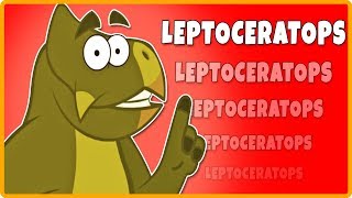 Lets Learn Facts on LEPTOCERATOPS  Fun Dinosaur Cartoons for Children by Im A Dinosaur [upl. by Hinckley]