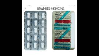 Generic vs branded medicine cetirizine tablet okacet zyncet zyrtec  cetzine [upl. by Eninej]