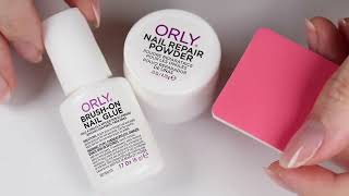 ORLY NAIL RESCUE  TUTORIAL [upl. by Masry]