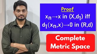 Result of Convergent Sequence in a Metric space  L32  TYBSc Maths  Completeness ranjankhatu [upl. by Assenal712]