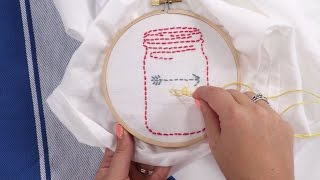 How To Make A HandStitched Tea Towel  Southern Living [upl. by Dikmen]