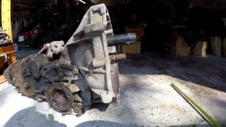 Porsche 944 transaxle removal  944 Rip and Rebuild [upl. by Yendahc]