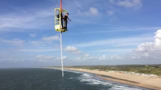 Bungee Jump vanaf de Pier in Scheveningen [upl. by Neddie]