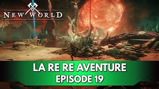 New World FR  la RE re Aventure  Episode 19 on up la Joaillerie   Boss Leviathan [upl. by Esidarap]