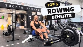 Top 5 Benefits of the Rower Machine [upl. by Ociredef]