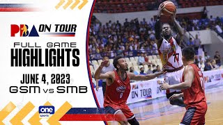 San Miguel vs Brgy Ginebra highlights  2023 PBA on Tour  June 4 2023 [upl. by Leigha]