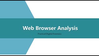 Web Browser Analysis Using Autopsy  Practical Digital Forensics [upl. by Obidiah]