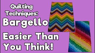 Quilting Techniques Bargello Easier than you think [upl. by Gaylor]