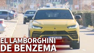 Benzema luce coche de lujo en Valdebebas vale más de 200000€  Diario AS [upl. by Egidius]