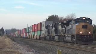 PRLX SD70ACe Norfolk Southern Intermodal Train 227 South Manassas Virginia [upl. by Drageruaeb]