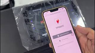 How to Use YPOOFIT App setting Skyland Treadmill EM1286 [upl. by Aneladgam]