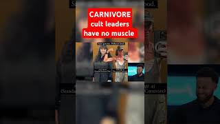 CARNIVORE cult leaders have no muscle carnivore carnivorediet keto [upl. by Htebiram]