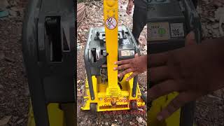 Maintenance of Wacker Neuson DPU3070 Plate compactor in Hindi [upl. by Tacye]