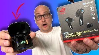 These are the BEST wireless gaming earbuds yet Asus Rog Cetra Speednova Review [upl. by Hokanson]