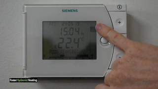 Siemens Rev 24 Thermostat [upl. by Thorne]