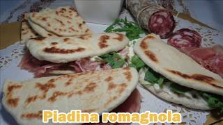 LA VERA PIADINA ROMAGNOLA di una volta  Ricetta perfetta e facile [upl. by Attah]