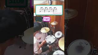 Effect Cymbal  Stack Cymbal drumlessons drumming drums [upl. by Doroteya133]